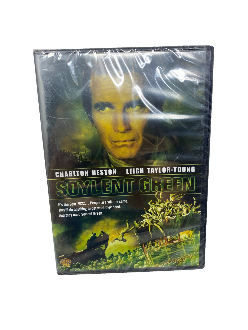 Soylent Green (DVD, 1973) Charlton Heston Like New Warner Home Video